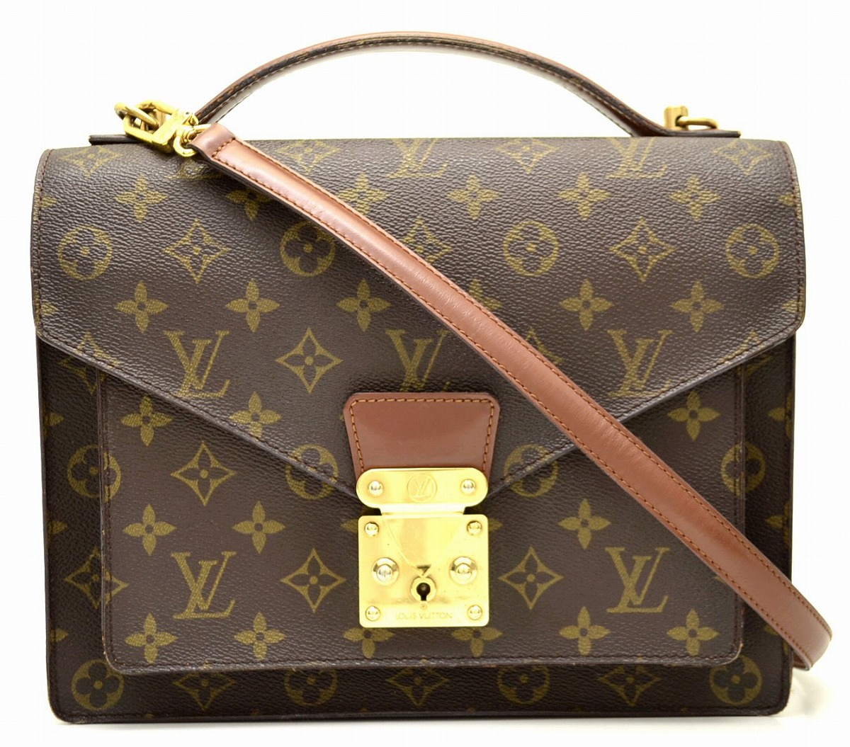 LOUIS VUITTON - LOUIS VUITTON モンソー 2WAY ショルダーバッグ エピ