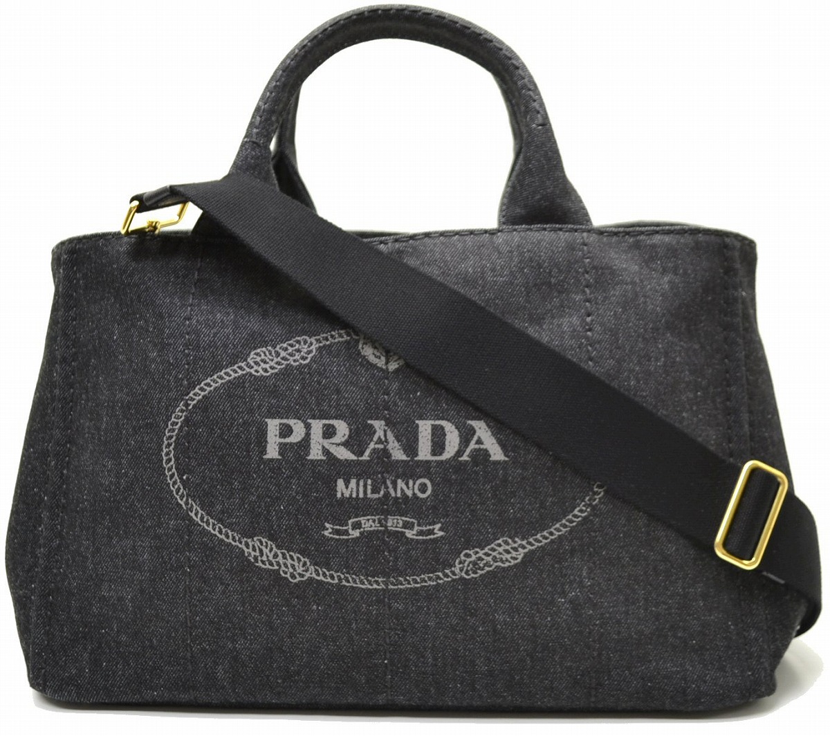 プラダ PRADA カナパトート 2WAY バッグ 1BG642 NERO