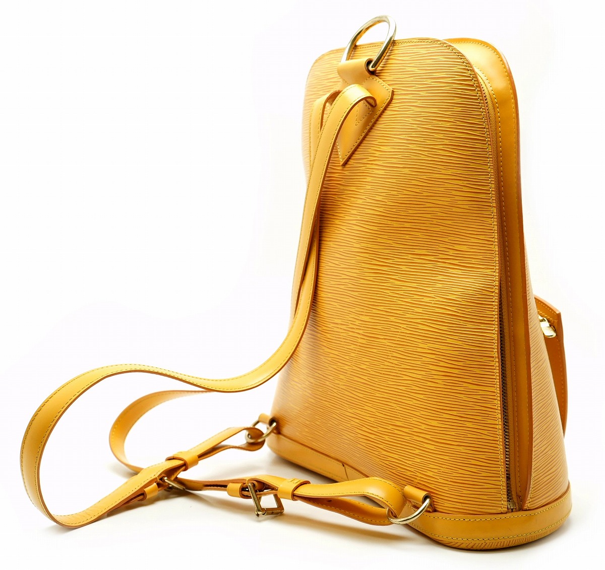 【楽天市場】【バッグ】LOUIS VUITTON ルイ ヴィトン エピ コブラン リュック レザー タッシリイエロー 黄色 パープル 紫