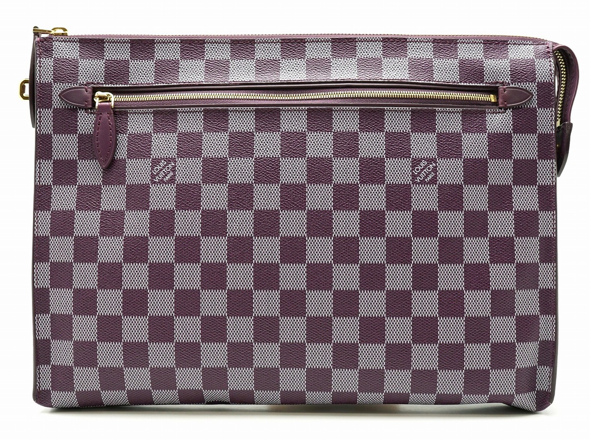 【楽天市場】【バッグ】LOUIS VUITTON ルイ ヴィトン ダミエ カラー キット iPadケース クラッチバッグ セカンドバッグ