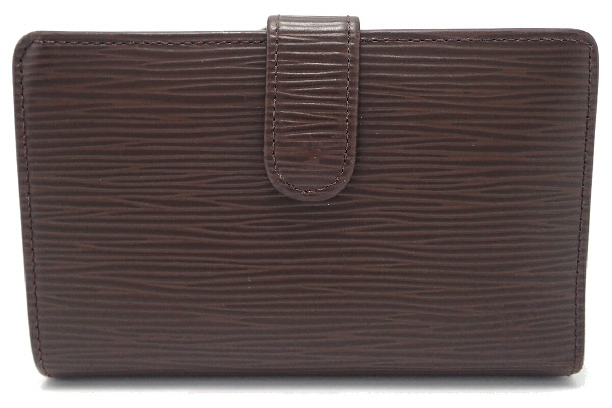 楽天市場 財布 Louis Vuitton ルイ ヴィトン エピ ポルトフォイユ ヴィエノワ がま口 ガマ口財布 モカ 茶 ブラウン M6324d 中古 K Blumin 楽天市場店