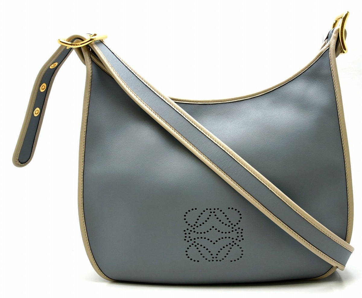 【楽天市場】【未使用品】【バッグ】LOEWE ロエベ SOFIA ソフィア ショルダーバッグ カーフレザー ライトブルー 【中古】【k ...