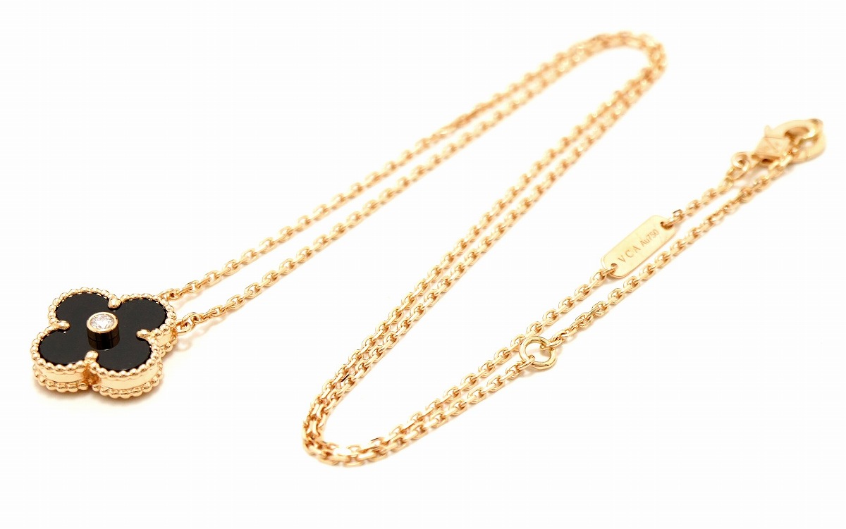 ヴァンクリーフ Vca ヴィンテージアルハンブラネックレス１pd 2012年クリスマス限定 K18ピンクゴールド ホワイトシェル 8563 Vca Nec 8563 藤野質店 Y Shop 通販 Yahoo ショッピング