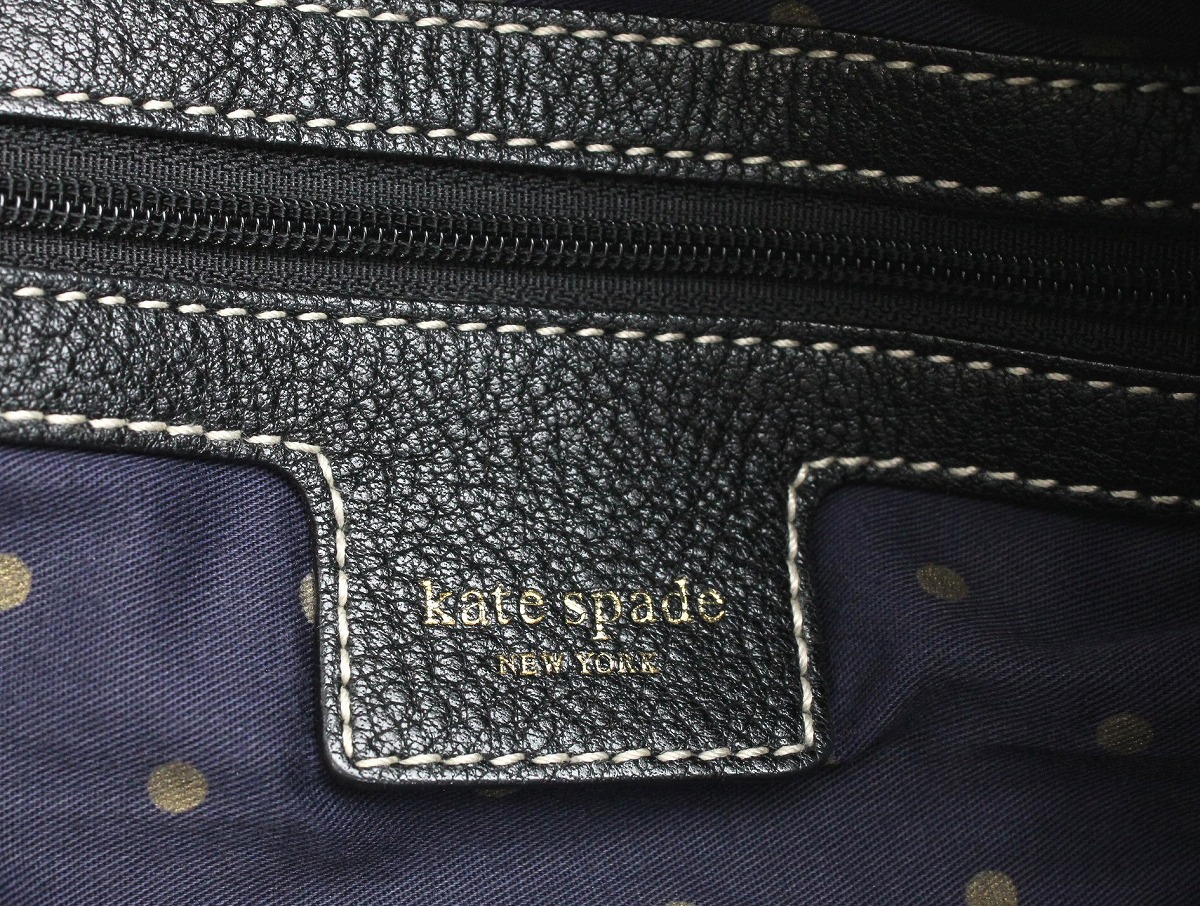 良品】Kate Spade(ケイトスペード)カーフ ハンドバッグ ブラウン！+