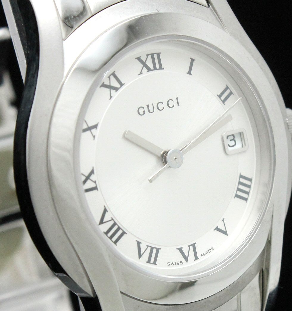 Gucci - グッチ腕時計♥︎5500L♥︎GUCCI♥︎稼働中の+