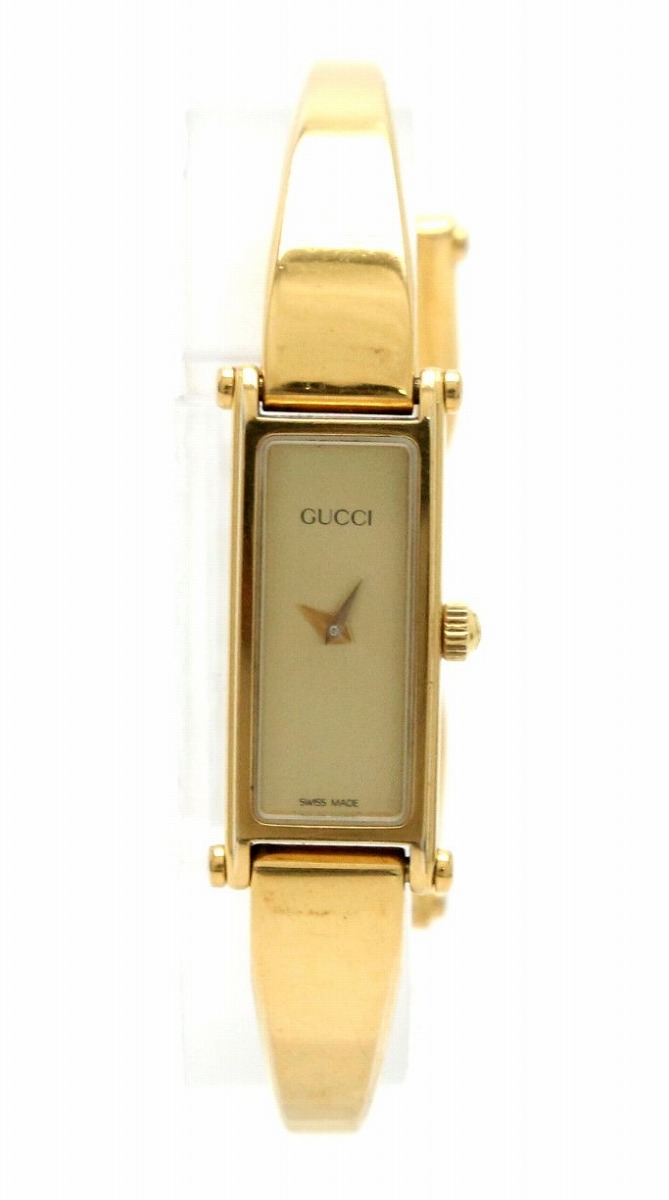 ○待望の再入荷| 【ウォッチ】GUCCI グッチ ゴールド文字盤 GP ...