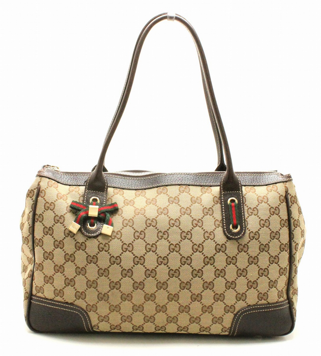❤️ 美品 GUCCI GGキャンバス プリンシーライン トートバッグ 正規品 ❤️