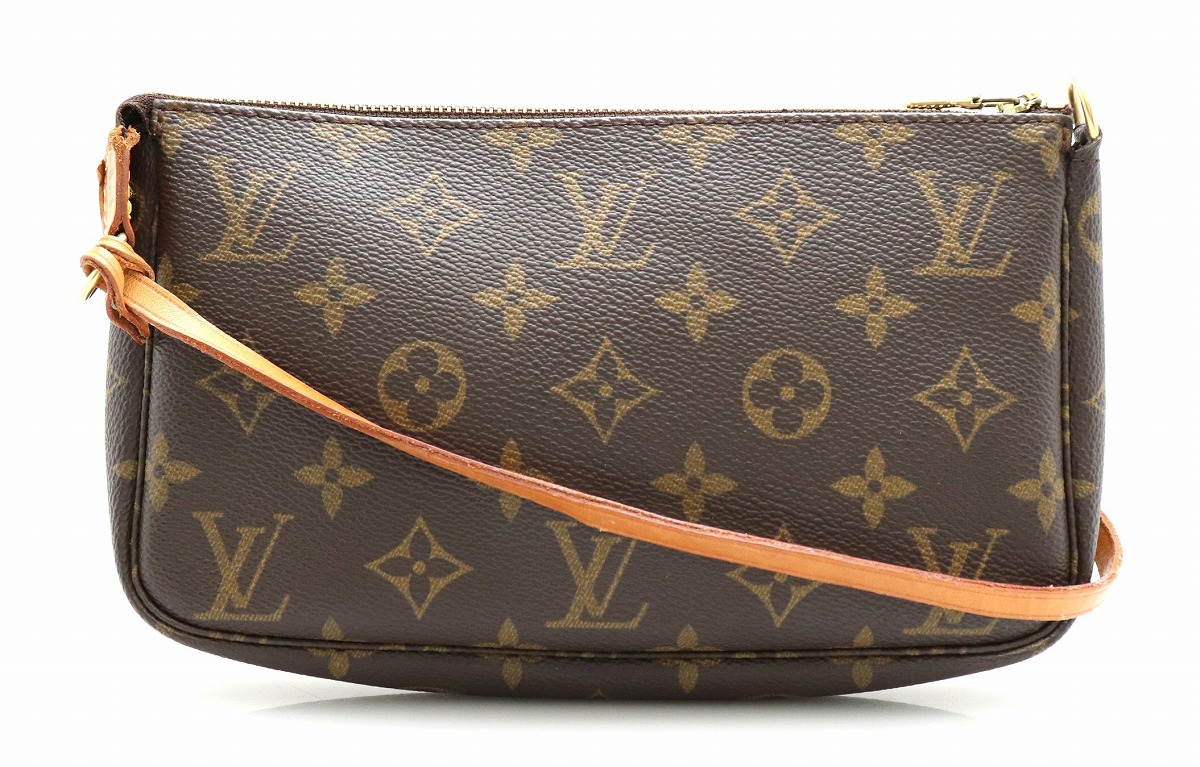 【楽天市場】【バッグ】LOUIS VUITTON ルイ ヴィトン モノグラム ポシェット アクセソワール アクセサリーポーチ ハンドバッグ