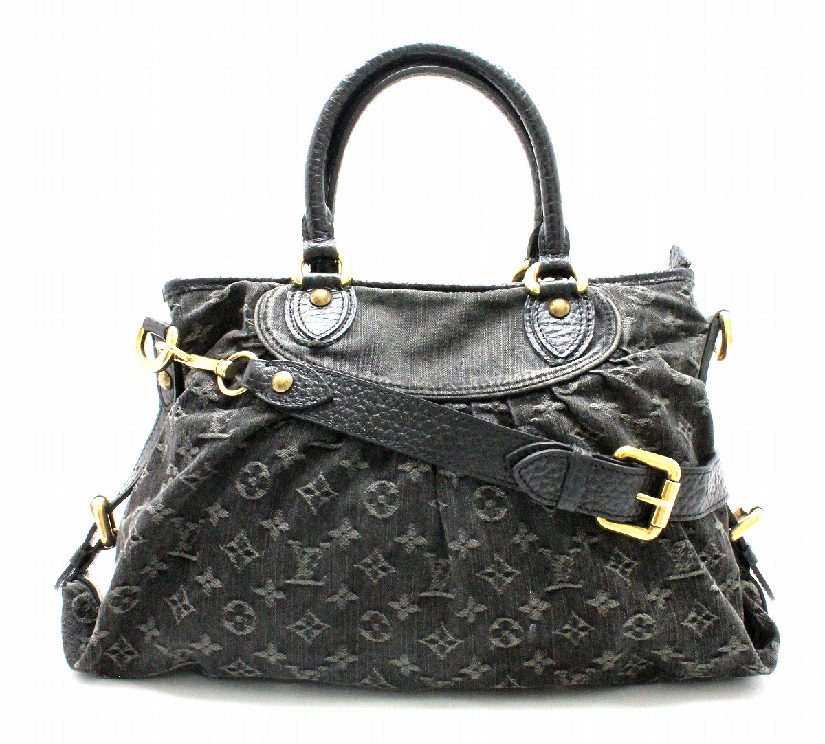【楽天市場】【バッグ】LOUIS VUITTON ルイ ヴィトン モノグラムデニム ネオカビィMM 2WAY ショルダーバッグ ハンドバッグ