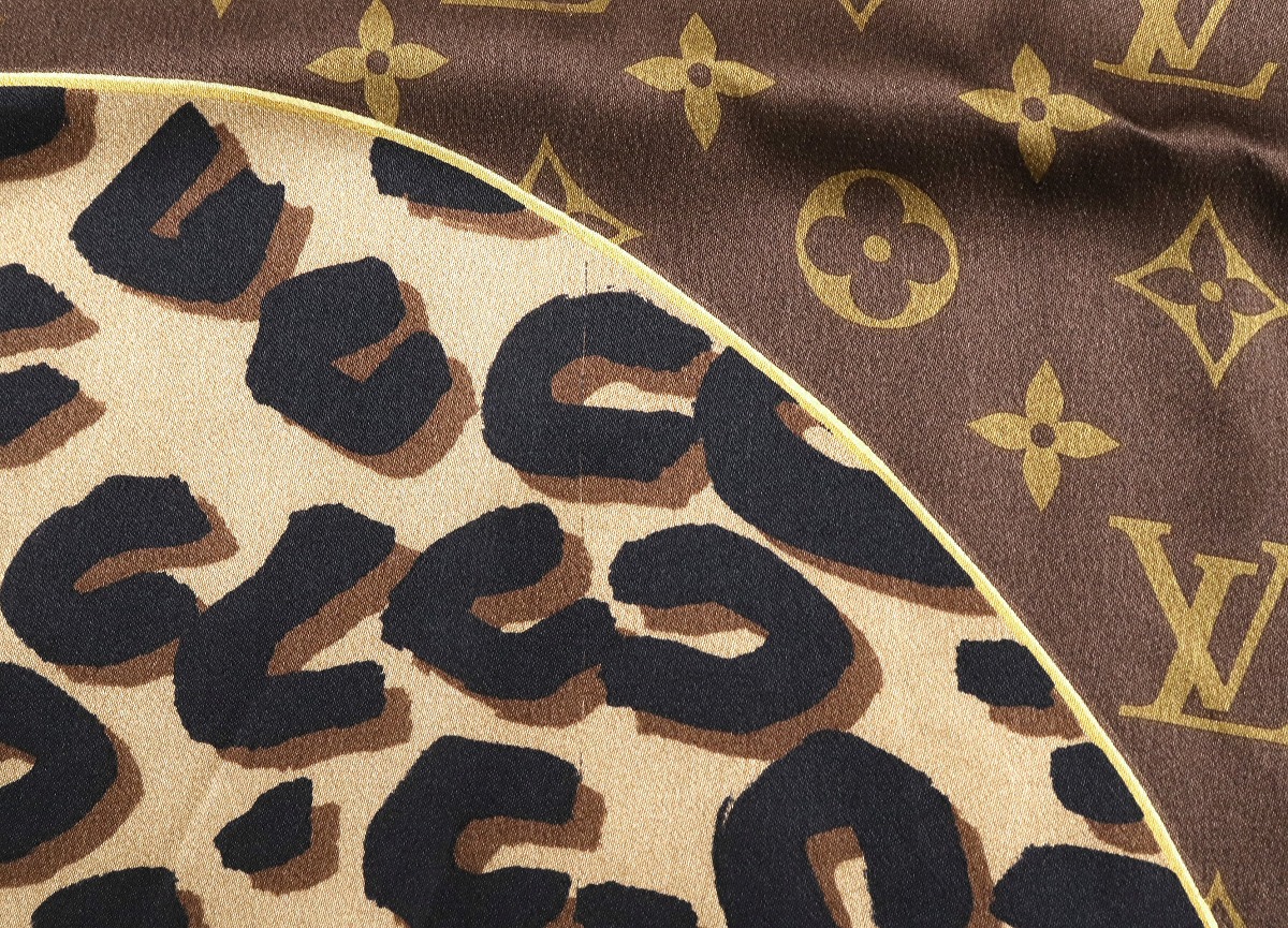 楽天市場 Louis Vuitton ルイ ヴィトン スカーフ カレ モノグラム シルク100 レオパード ヒョウ柄 ブラウン 茶 M 中古 K Blumin 楽天市場店 楽天市場 Louis Vuitton ルイ ヴィトン スカーフ カレ モノグラム シルク100 レオパード ヒョウ柄 ブラウン 茶 M 中古 K Blumin 楽天市場店