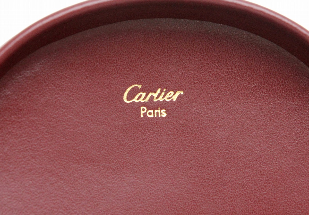 【楽天市場】【財布】Cartier カルティエ マストライン マスト ドゥ カルティエ コインパース レザー カーフ ボルドー コインケース