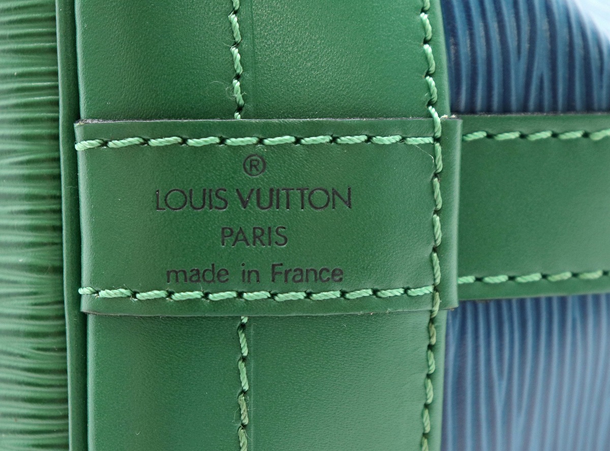 【楽天市場】【バッグ】LOUIS VUITTON ルイ ヴィトン エピ バイカラー ノエ 巾着型 ショルダーバッグ ワンショルダー レザー