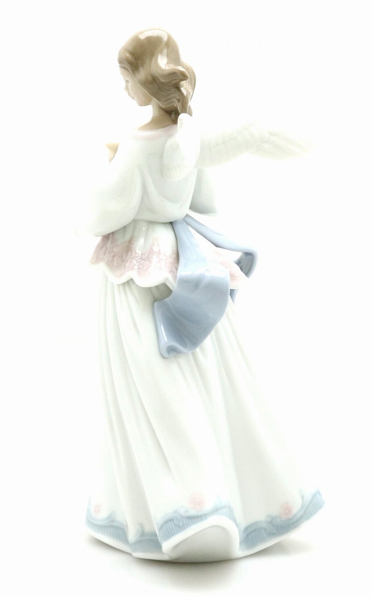 楽天市場 Lladro リヤドロ 女の子 天使 モチーフ スター Angel 置物 陶器 白 ホワイト マルチカラー 中古 K Blumin 楽天市場店