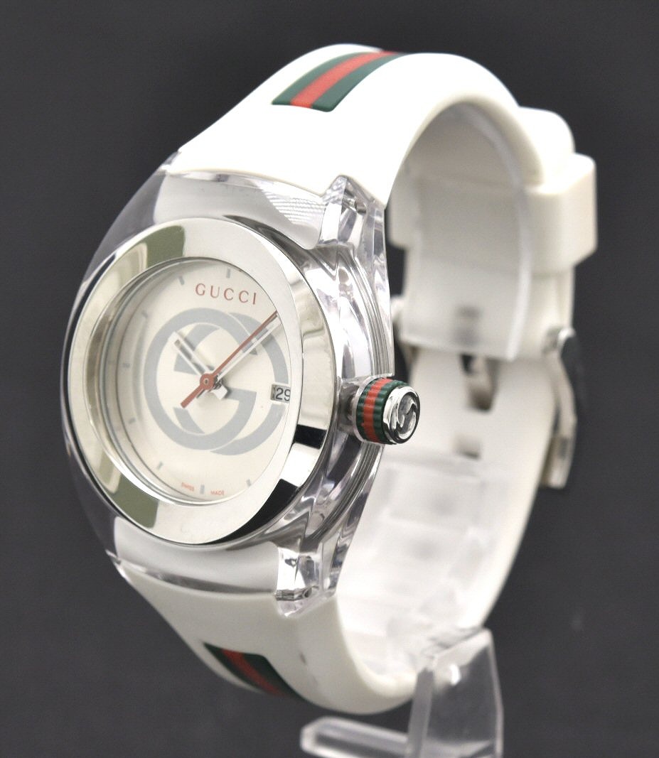 Gucci - グッチ 111L シェリーライン 腕時計 クォーツ レディース