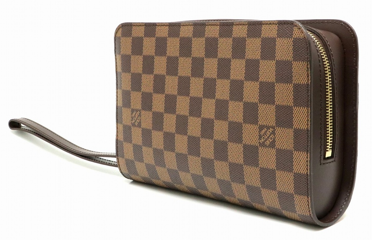 バッグ Louis Vuitton ルイ Vuitton ヴィトン ダミエ ルイ サンルイ ヴィトン セカンドバッグ ハンドバッグ クラッチバッグ N 中古 Blumin 店ｓランク品