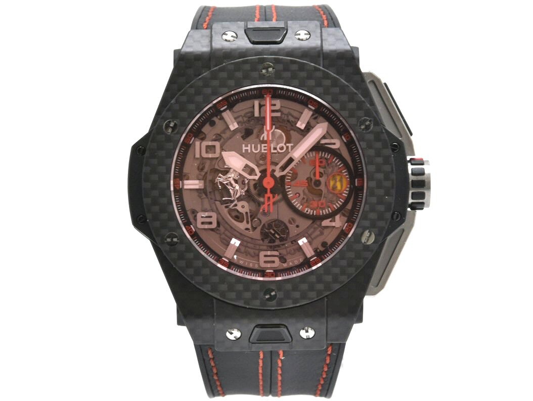 楽天市場 ウォッチ Hublot ウブロ ビッグバン フェラーリ カーボン レッドマジック 世界1000本限定 メンズ At オートマ 腕時計 401 Qx 0123 Ur 中古 Blumin 楽天市場店