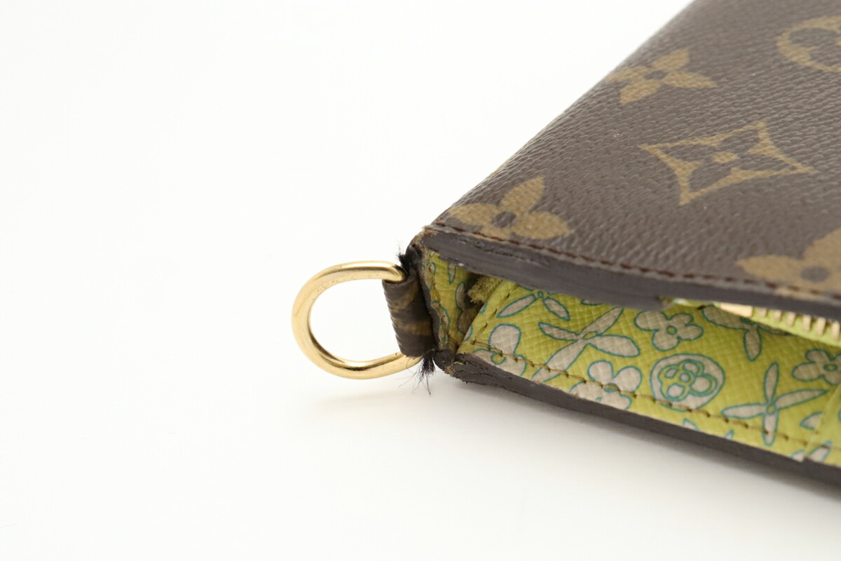 財布 ルイ モノグラム Vuitton フルリ オメガ コーチ ウォレット ポルトフォイユ Louis ルイヴィトン M アンソリット ヴィトン ラウンドファスナー長財布 ヴェール 中古 Blumin 店