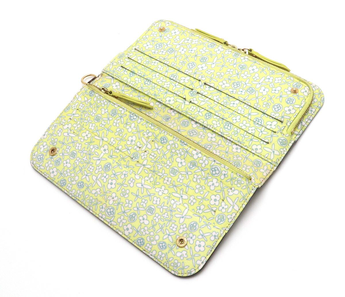 財布 ルイ モノグラム Vuitton フルリ オメガ コーチ ウォレット ポルトフォイユ Louis ルイヴィトン M アンソリット ヴィトン ラウンドファスナー長財布 ヴェール 中古 Blumin 店