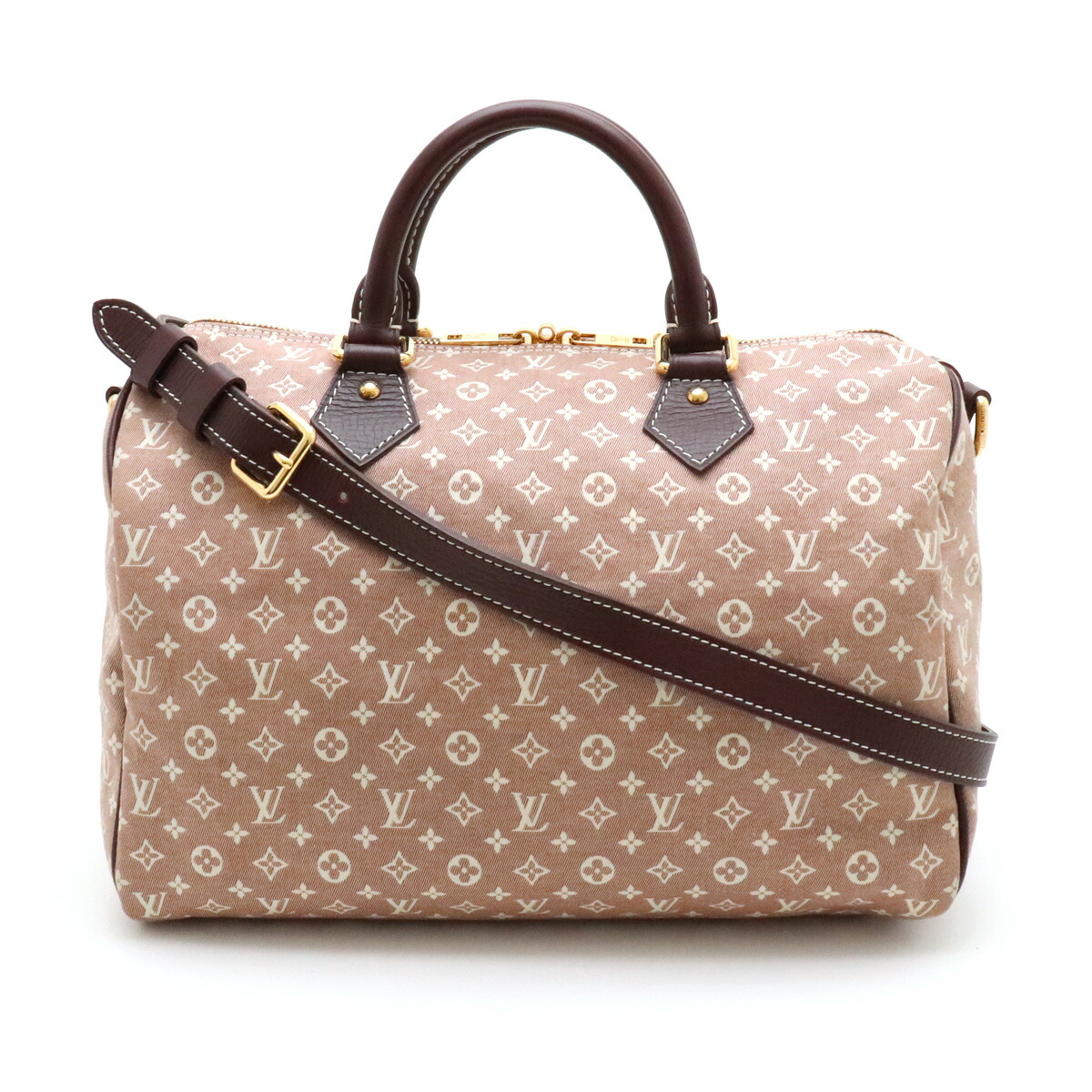 【楽天市場】【バッグ】LOUIS VUITTON ルイ ヴィトン モノグラム イディール スピーディ バンドリエール30 セピア 2WAY
