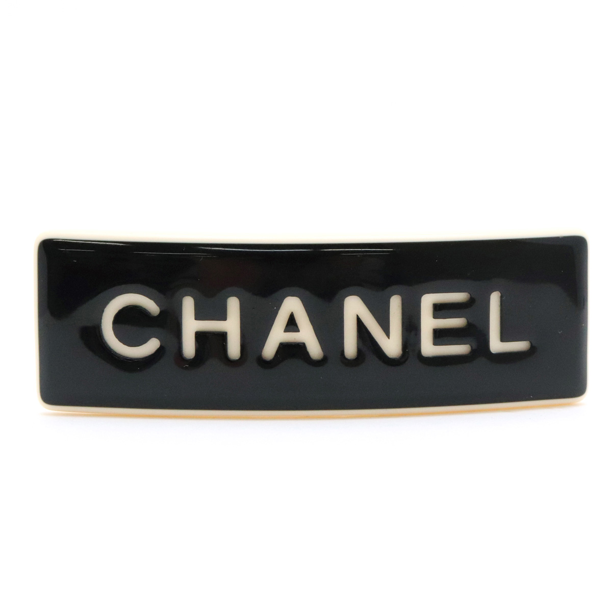 楽天市場 Chanel シャネル ロゴ ココマーク バレッタ ヘアアクセサリー 髪留め ベージュ ブラック 黒 99p 中古 Blumin 楽天市場店