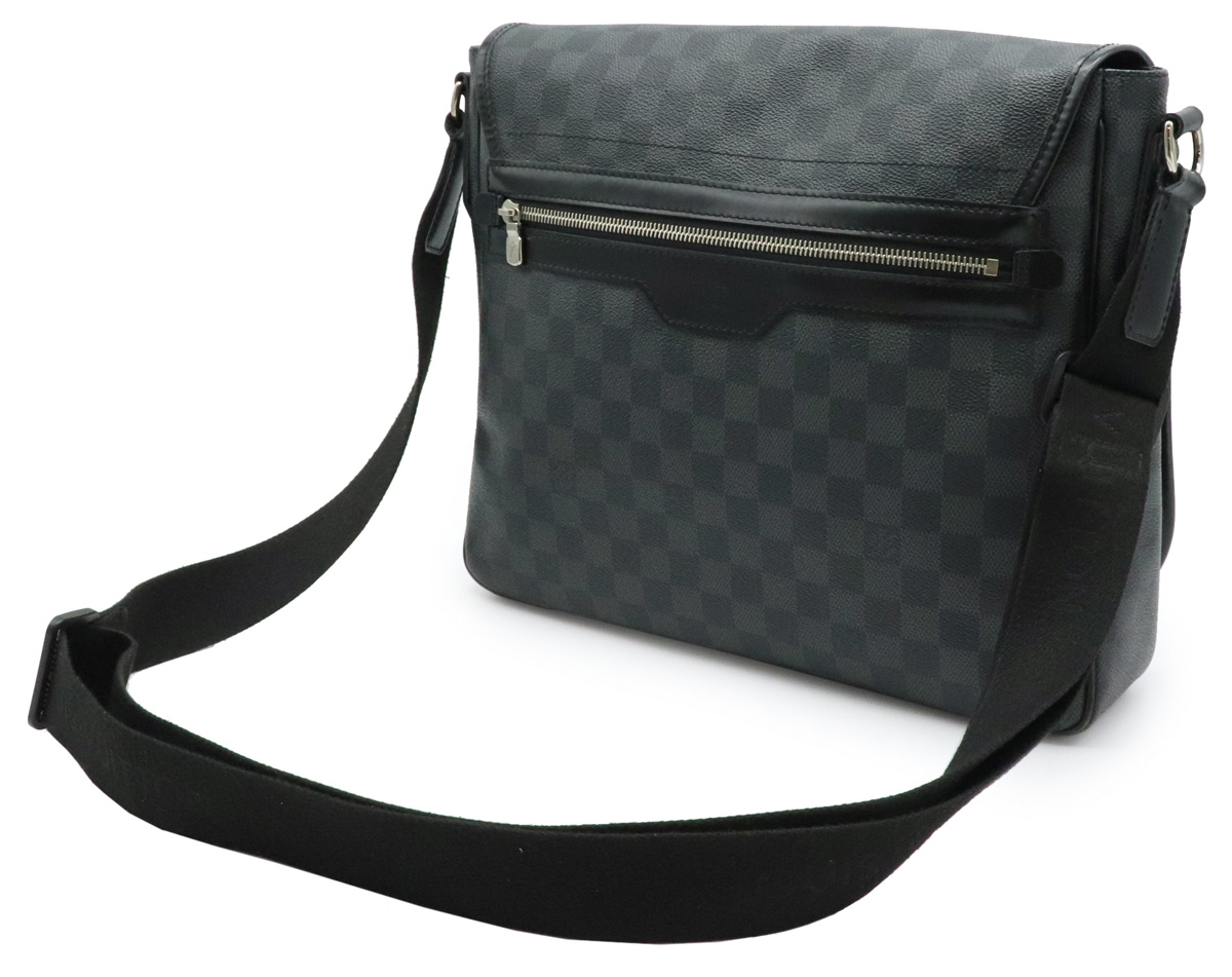 バッグ Louis メンズバッグ Vuitton ルイ ヴィトン ダミエグラフィット Vuitton バッグ ダニエルmm ショルダーバッグ メッセンジャーバッグ 斜め掛けショルダー N 中古 Blumin 店