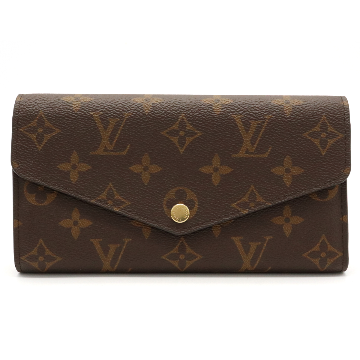 ヴィトン ポルトフォイユ 財布 Vuitton サラ M ファスナー長財布 ルイ サラ M モノグラム 財布 Louis 二つ折 2つ折 Louis 中古 Blumin 店