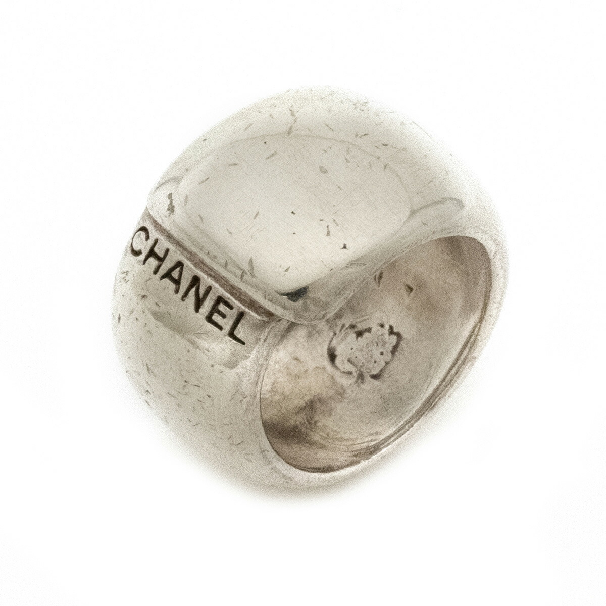 楽天市場 ジュエリー Chanel シャネル ロゴ リング 指輪 シルバー Sv925 50 10号 中古 Blumin 楽天市場店