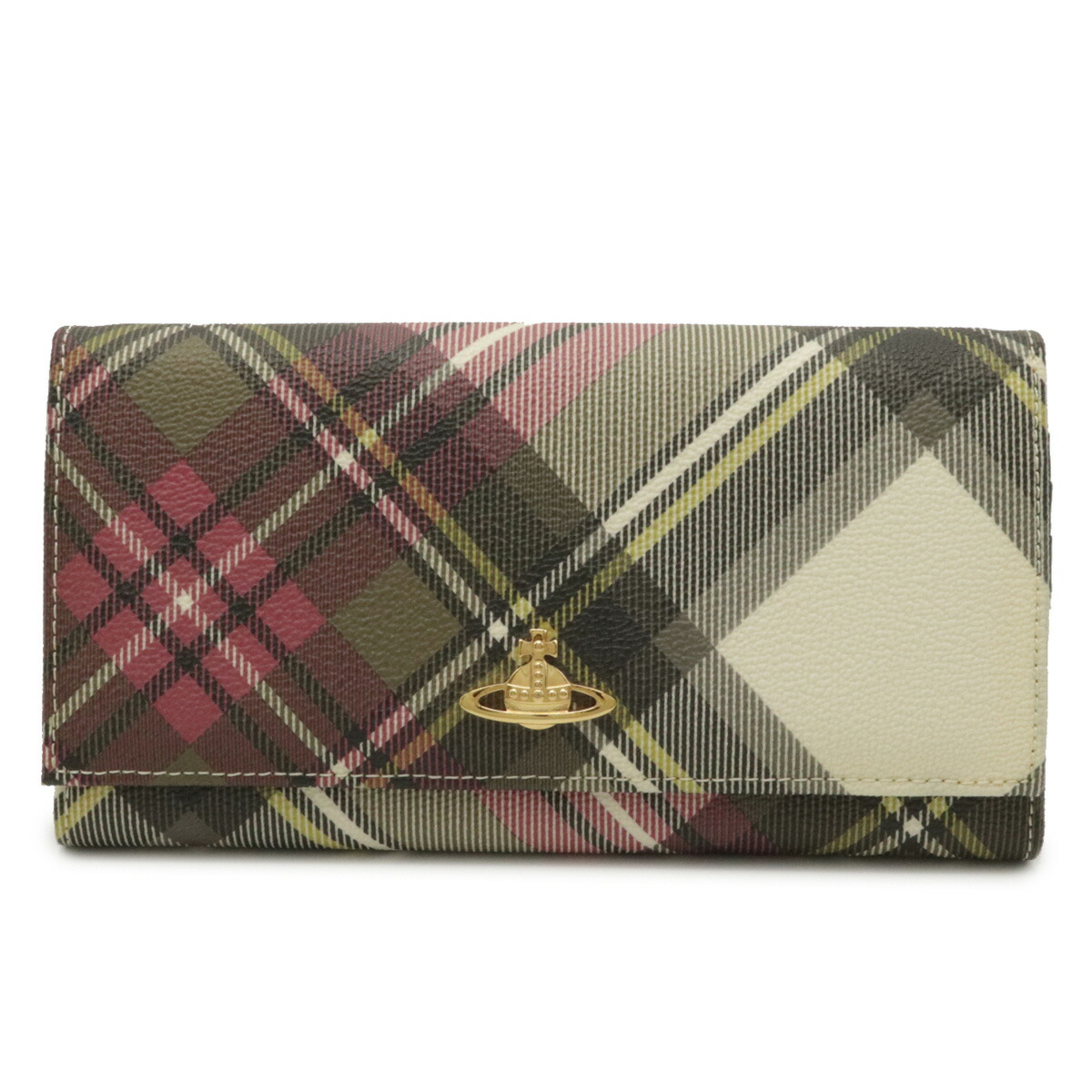 ピンク系【新発売】 財布⭐️ヴィヴィアンウエストウッド 長財布 チェック柄 オーブ 美品 未使用 長財布  レディースピンク系￥10,626-thepegeek.com