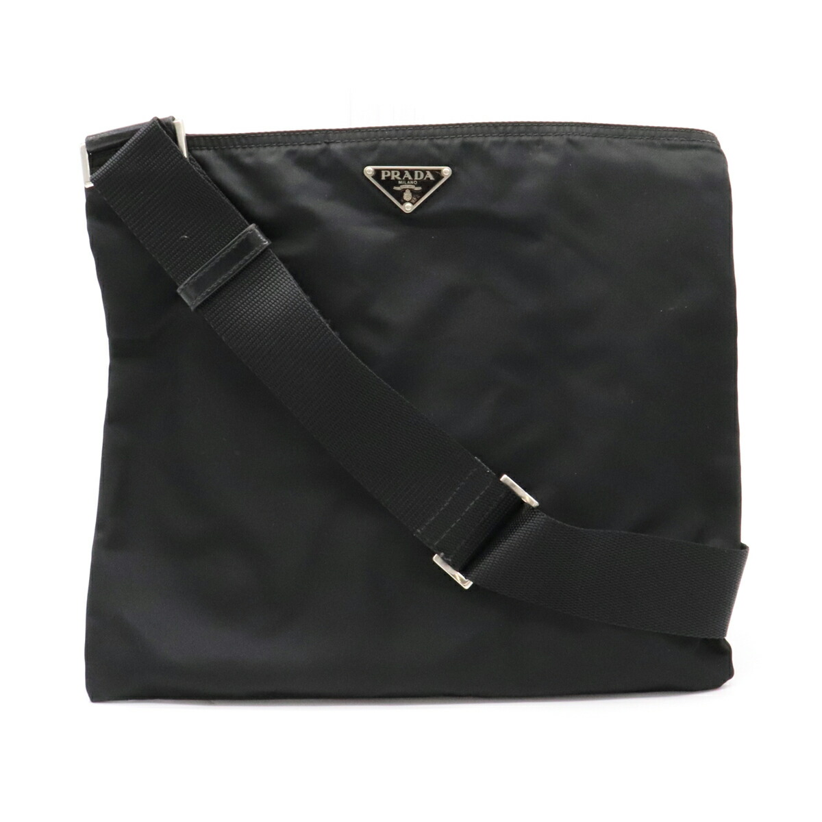 PRADA プラダ ショルダーバッグ ナイロン レザー