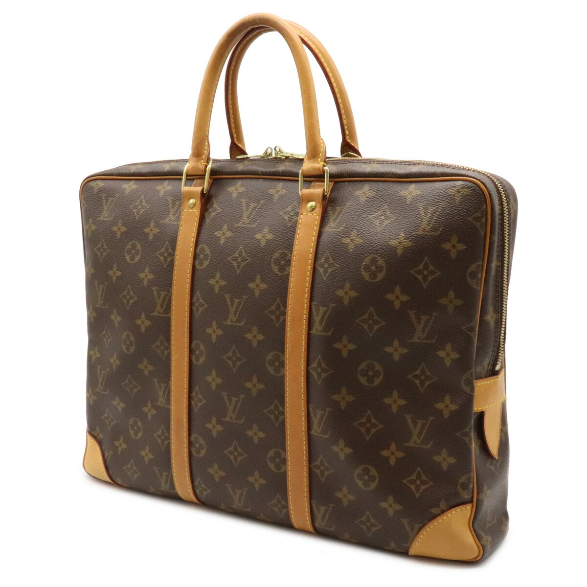 ルイヴィトン LOUIS VUITTON ポルトドキュマン ヴォワヤージュ 赤
