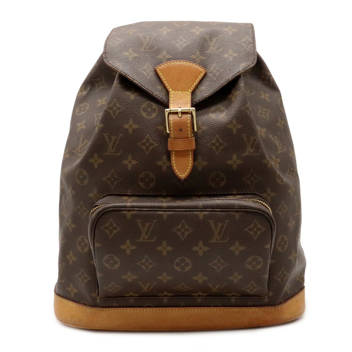 ファッション バッグ Louis Vuitton ルイ ヴィトン モノグラム モンスリgm リュック リュックサック ショルダーバッグ バッグパック M 中古 値下げ中