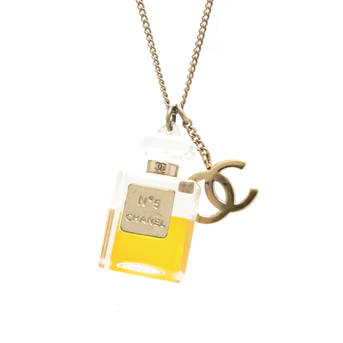 ジュエリー Chanel シャネル ココマーク 香水 パフューム No 5 ボトル モチーフ ネックレス ペンダント Gp ゴールド 08 A 中古 Fmcholollan Org Mx