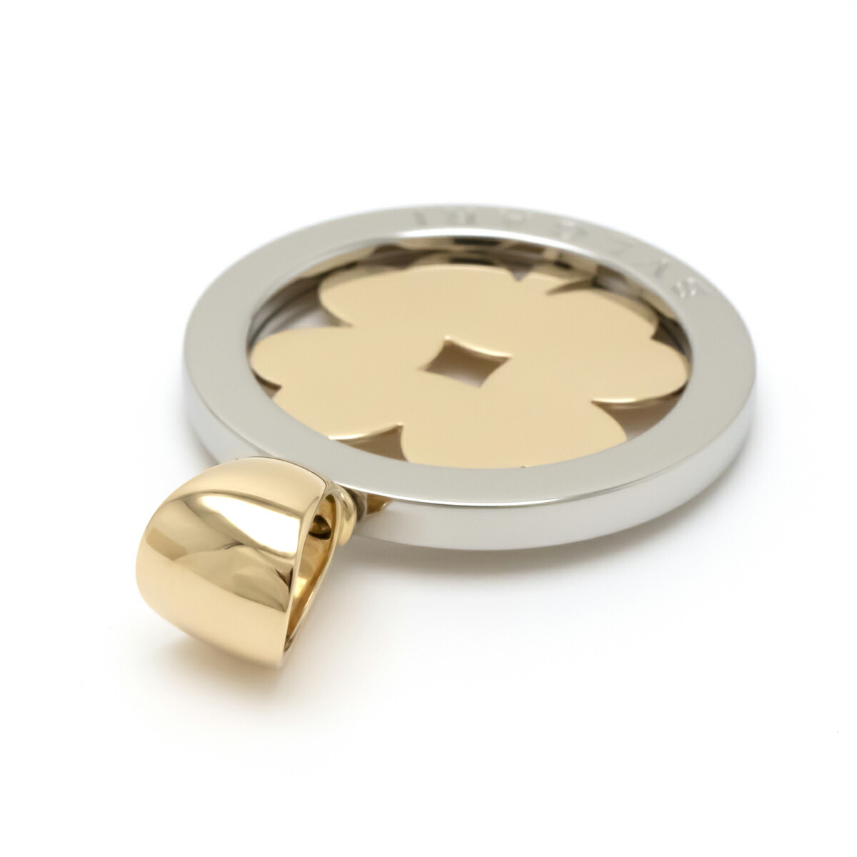 市場 ジュエリー トンド ブルガリ BVLGARI ペンダントヘッド 新品 【現金特価】 ブルガリ クローバーペンダントトップ ネックレス