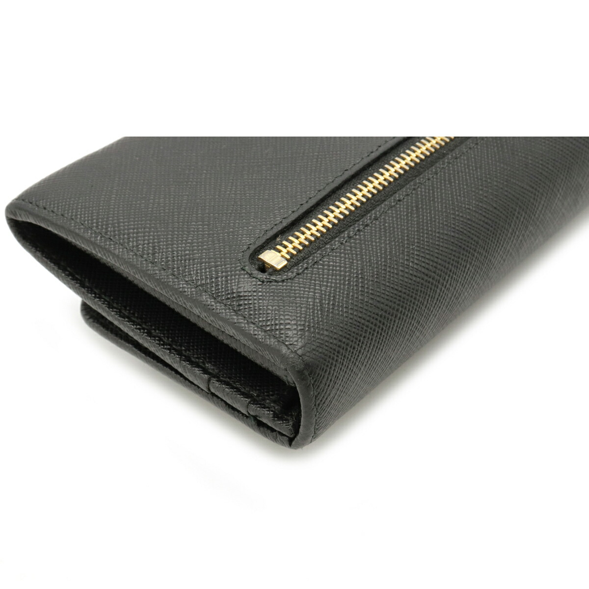 お気に入 PRADA プラダ SAFFIANO FIOCCO リボン 2つ折長財布 二つ折り