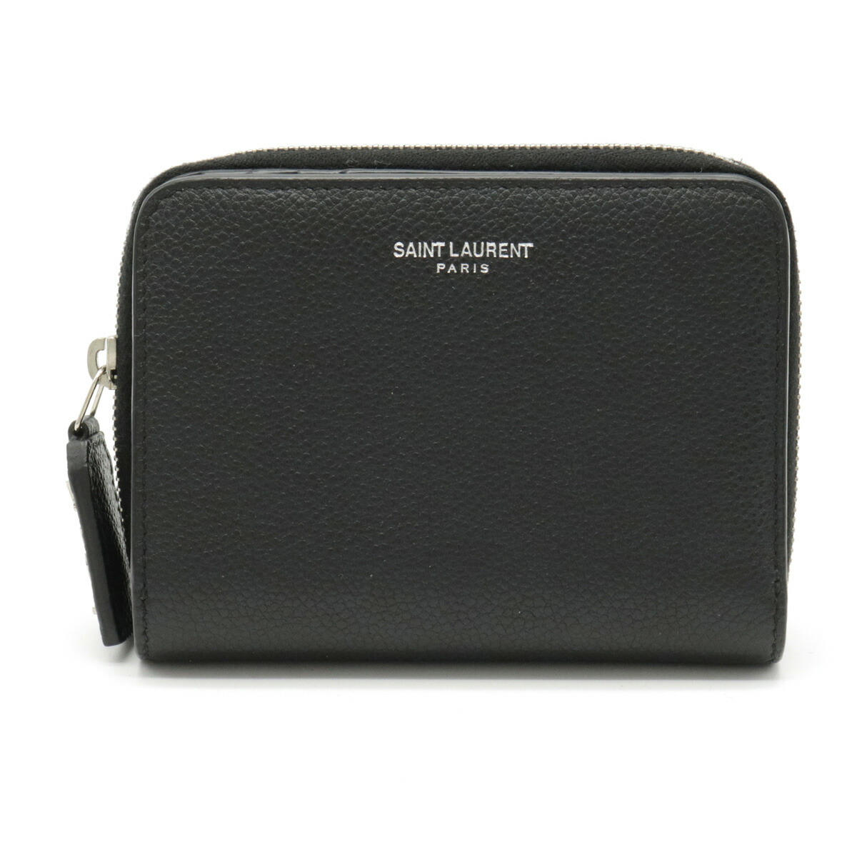 【楽天市場】【財布】SAINT LAURENT PARIS サン ローラン パリ イブサンローラン YSL リヴ ゴーシュ ラウンドファスナー 2つ折財布 レザー ブラック 黒 414661 【楽天市場】【財布】SAINT LAURENT PARIS サン ローラン パリ イブサンローラン YSL リヴ ゴーシュ ラウンドファスナー 2つ折財布 レザー ブラック 黒 414661