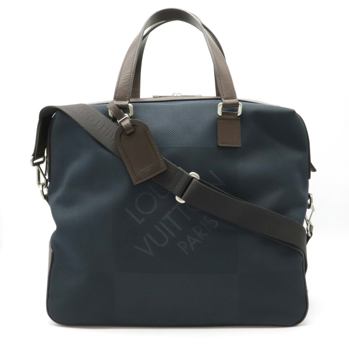 60480円 【メーカー直売】 LOUIS VUITTON ルイ ヴィトン ダミエジェアン サック 24H ビジネスバッグ ボストンバッグ 旅行 2WAYショルダーバッグ ブルーオセアン N41116