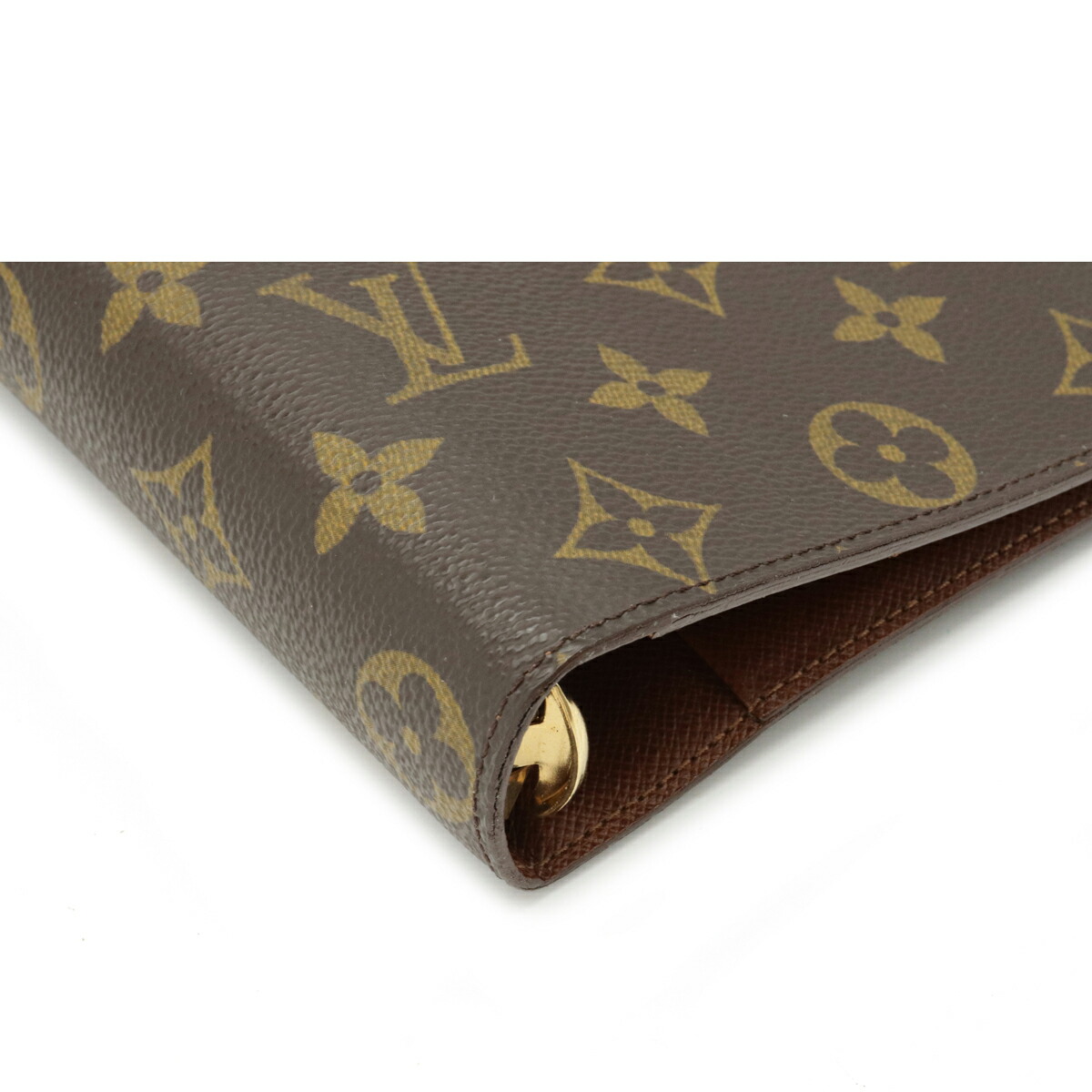 LOUIS VUITTON ルイ ヴィトン モノグラム アジェンダMM 手帳カバー 6穴
