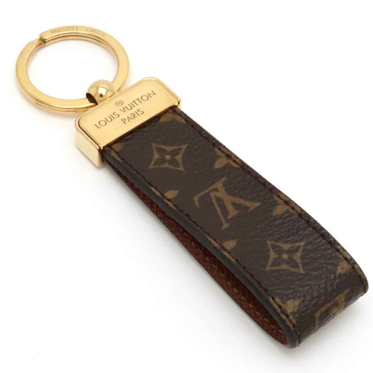 LOUIS VUITTON ルイ ヴィトン モノグラム ポルト クレ ドラゴンヌ キーホルダー キーリング バッグチャーム M65221 開店祝い LOUIS VUITTON ルイ ヴィトン モノグラム ポルト クレ ドラゴンヌ キーホルダー キーリング バッグチャーム M65221 開店祝い