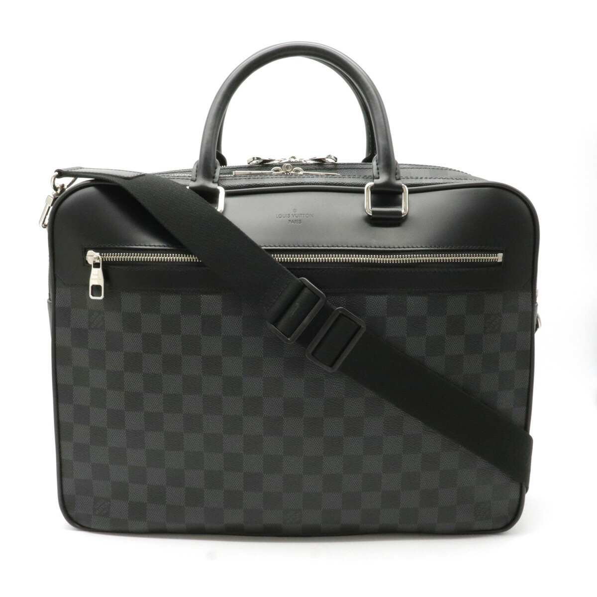 LOUIS VUITTON ルイ ヴィトン ダミエグラフィット オーバーナイト ビジネスケース ブリーフケース 書類カバン 2WAY ショルダーバッグ N41004