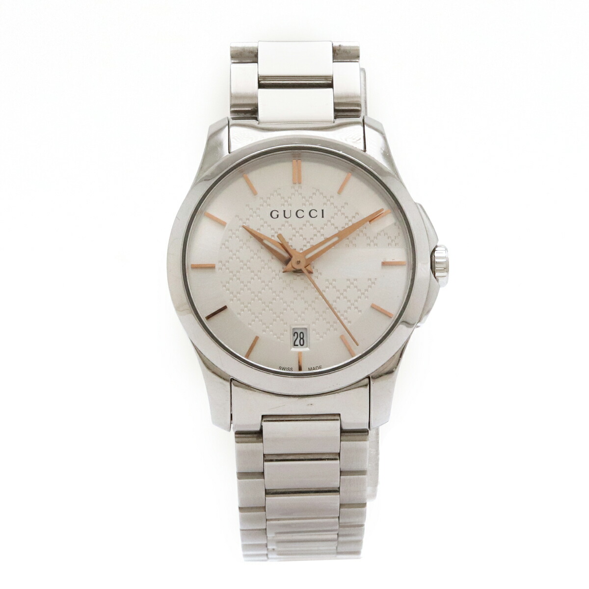 よろしくお Gucci 126.5 クォーツ レディースの通販 by フリーショップ