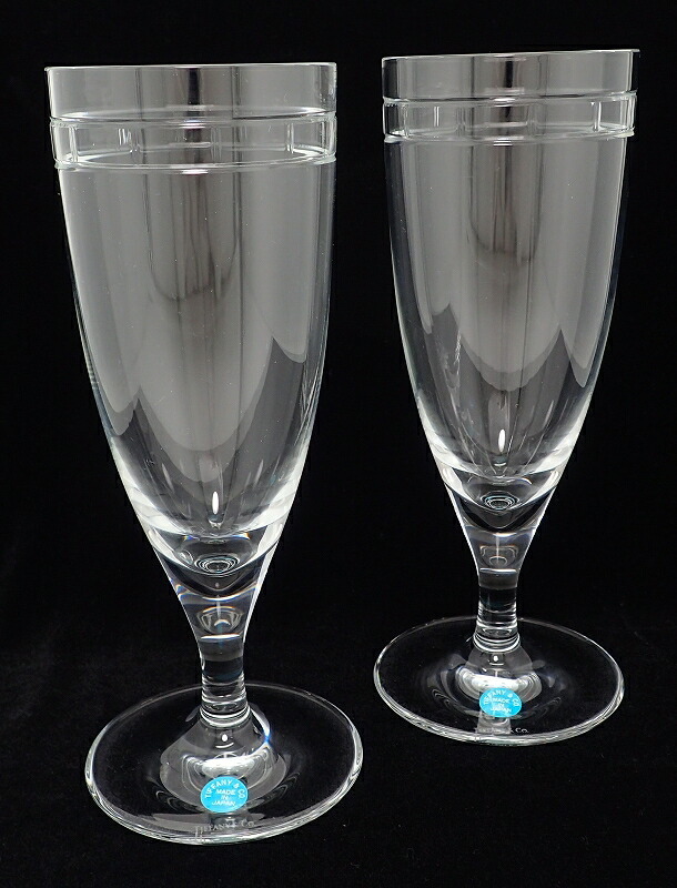 楽天市場 未使用品 Tiffany Co ティファニー アトラス ピルスナー ビールグラス ペアグラス コップ 2個セット K Blumin 森田質店 質屋出店 Blumin 楽天市場店