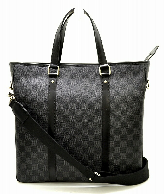通販 中古 ルイヴィトン 21 0672 ビトン ｌｖ 鞄 ブランドバッグ バッグ ブラック 黒 レザー 15年 Du2135 N ショルダーバッグ クリストファーネメス タダオpm メンズバッグ グラフィット ダミエ バッグ J21 34