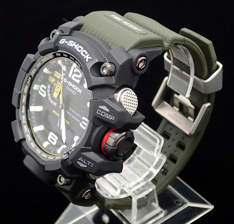 楽天市場 新品未使用品 ウォッチ Casio カシオ G Shock ジーショック Mudmaster マッドマスター タフソーラー 電波時計 アナログ デジタル アナデジ メンズ 腕時計 Gwg 1000 1a3jf K Blumin 森田質店 質屋出店 Blumin 楽天市場店