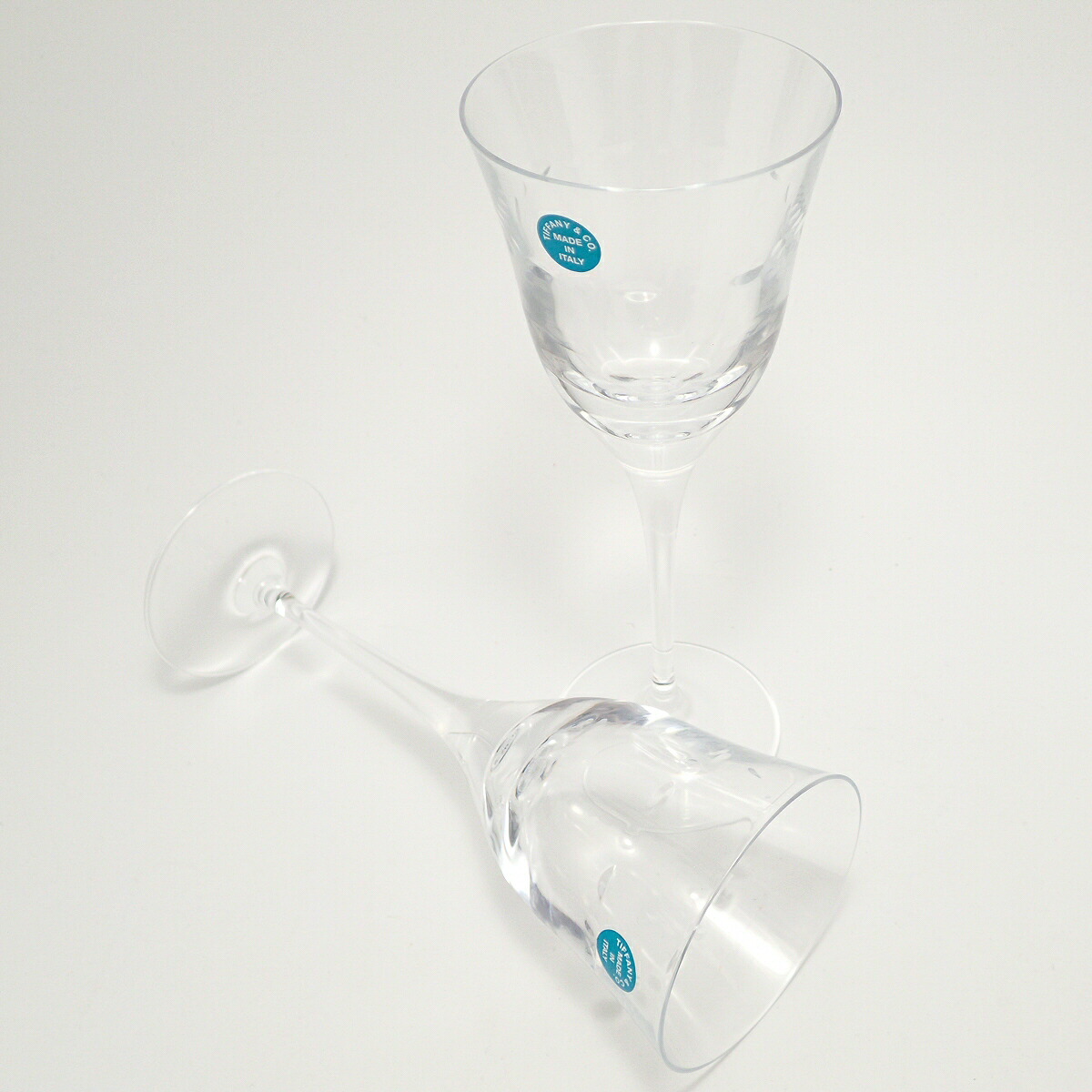 楽天市場 未使用品 Tiffany Co ティファニー グラマシーワイン ワイングラス ペアグラス 2個セット クリスタル ガラス 中古 K Blumin 森田質店 質屋出店 Blumin 楽天市場店