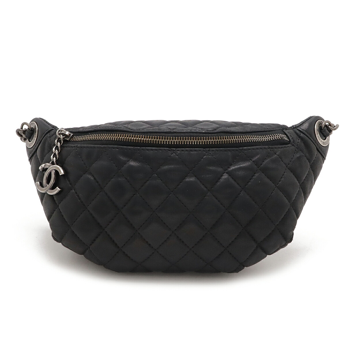 【美品】CHANELシャネル黒ボディバッグ ポーチ マトラッセ新品ショルダー 楽天市場】CHANEL シャネル マトラッセ ボディバッグ ウエストバッグ