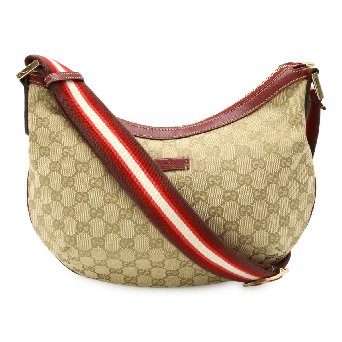 Gucci 美品　大容量バッグ　ショルダーバッグ　肩掛け　キャンバス　旅行 e58743a-1_c.jpg