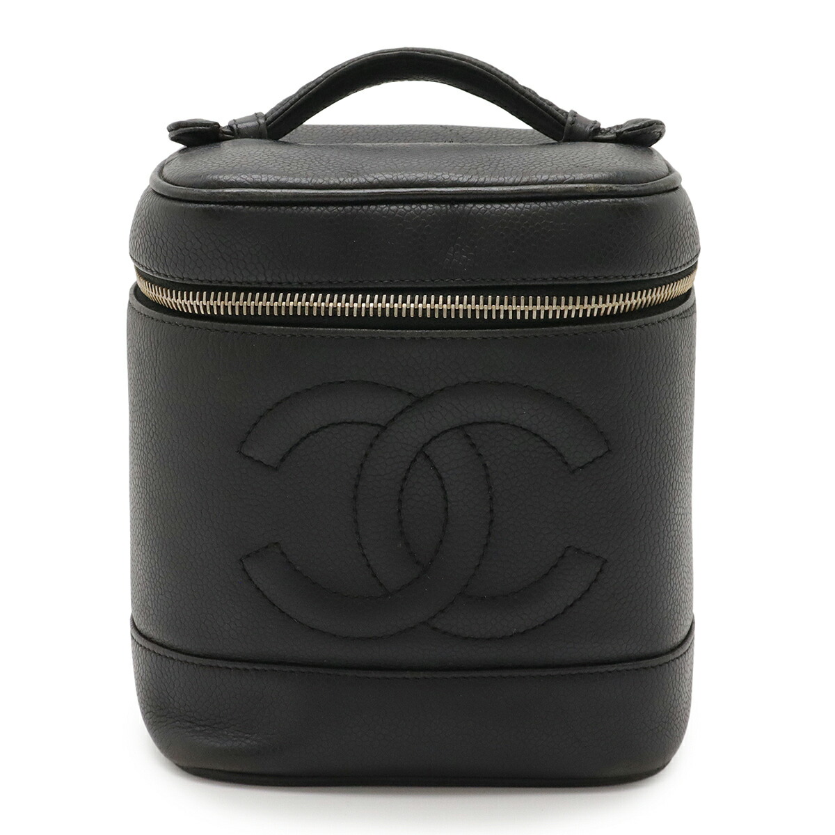 楽天市場】【バッグ】CHANEL シャネル キャビアスキン バニティバッグ