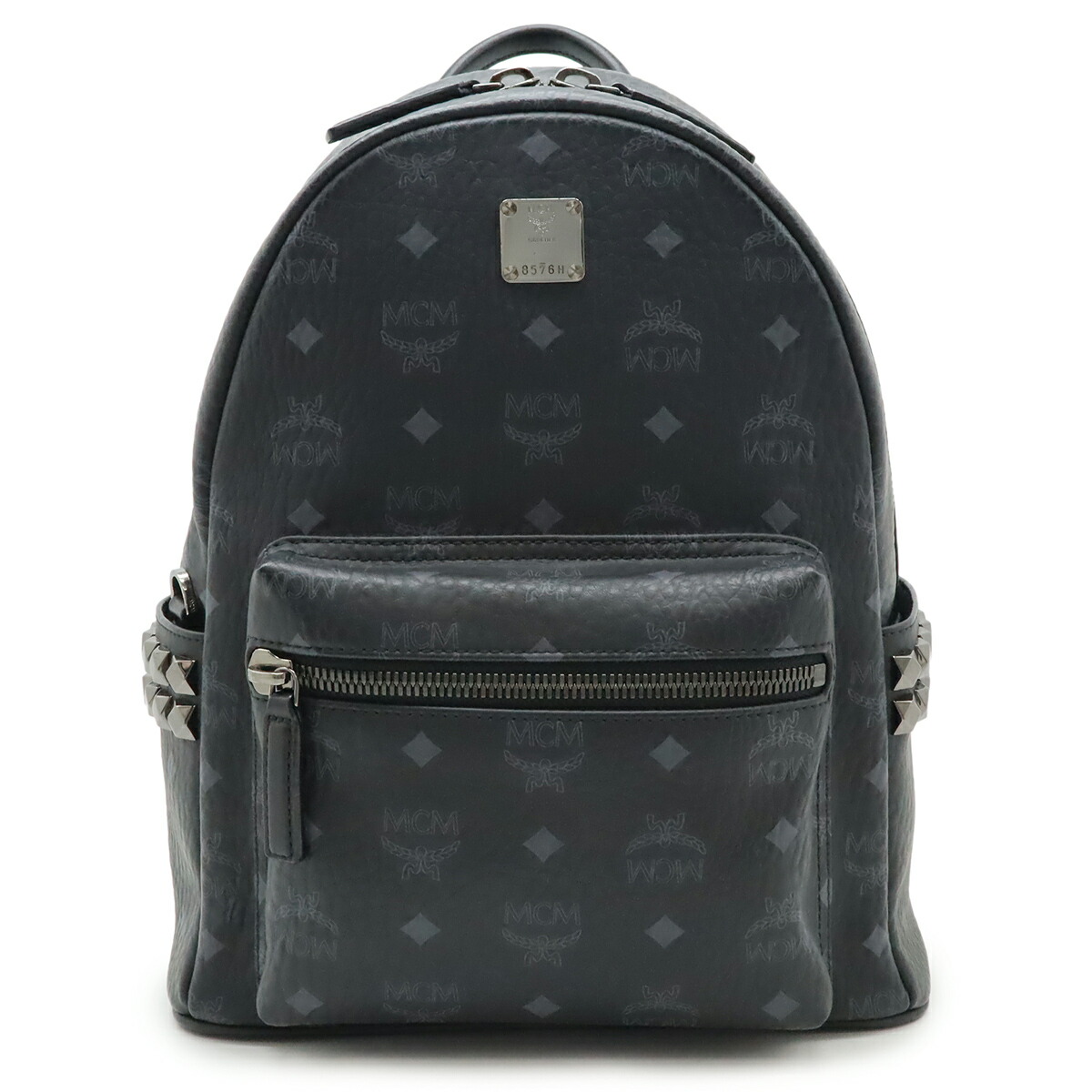 楽天市場】MCM エムシーエム スタッズ付きリュックサック DUAL STARK