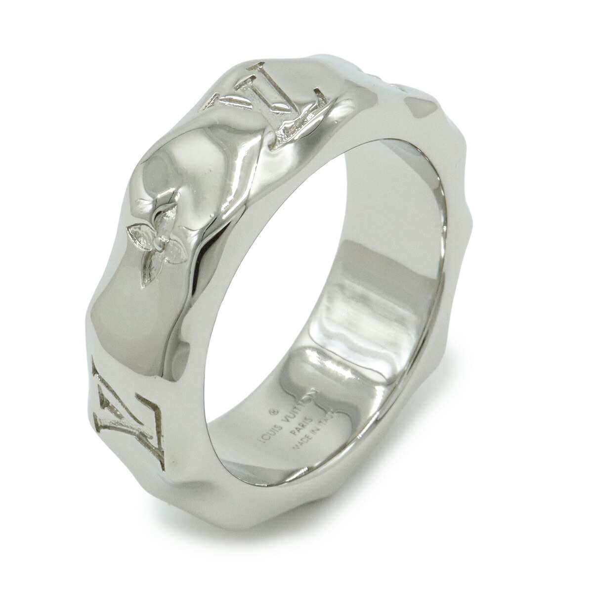 極美品 ルイヴィトン リング 22号 バーグアントレラック モノグラムエクリプス LOUIS VUITTON 極美品 ルイヴィトン リング 22号 バーグアントレラック