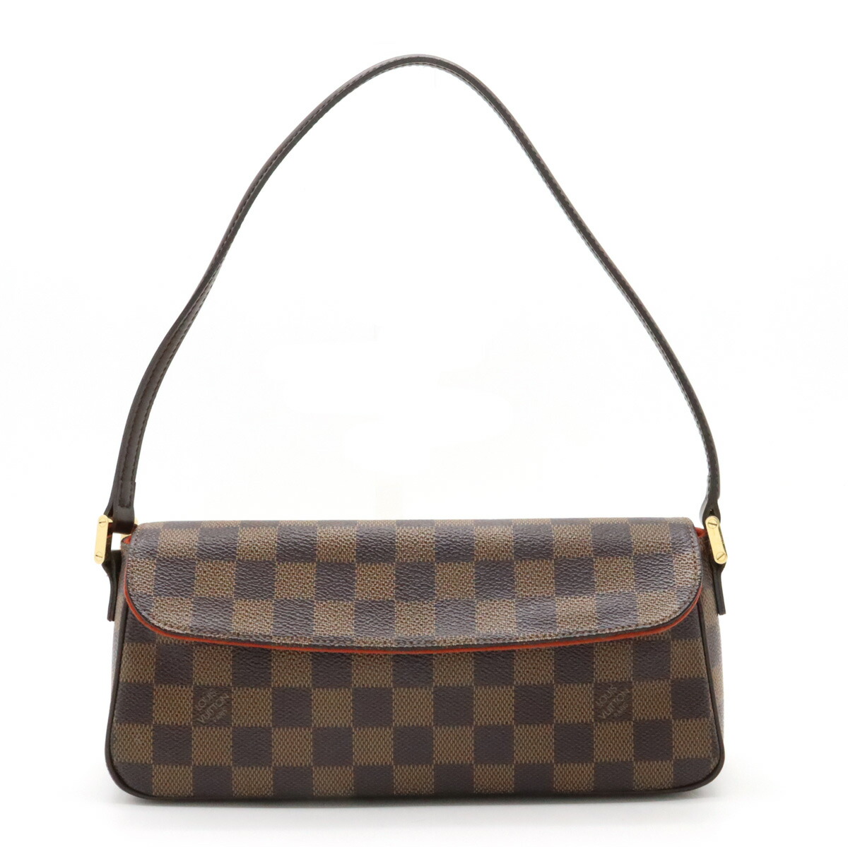 エ*】様 【正規品・角スレ有】ルイヴィトン ダミエ エベヌ ショルダーバッグ D LOUIS VUITTON ルイヴィトン ヴィトン オラフPM N41442 ダミエ